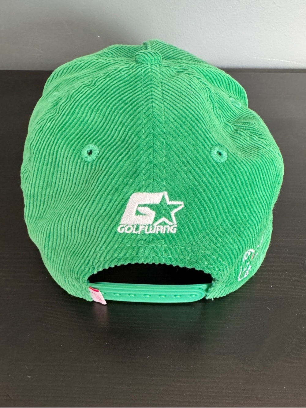 “Golf” WANG Tyler the Creator Green Corduroy Hat/Snapback - Picture 4 of 9